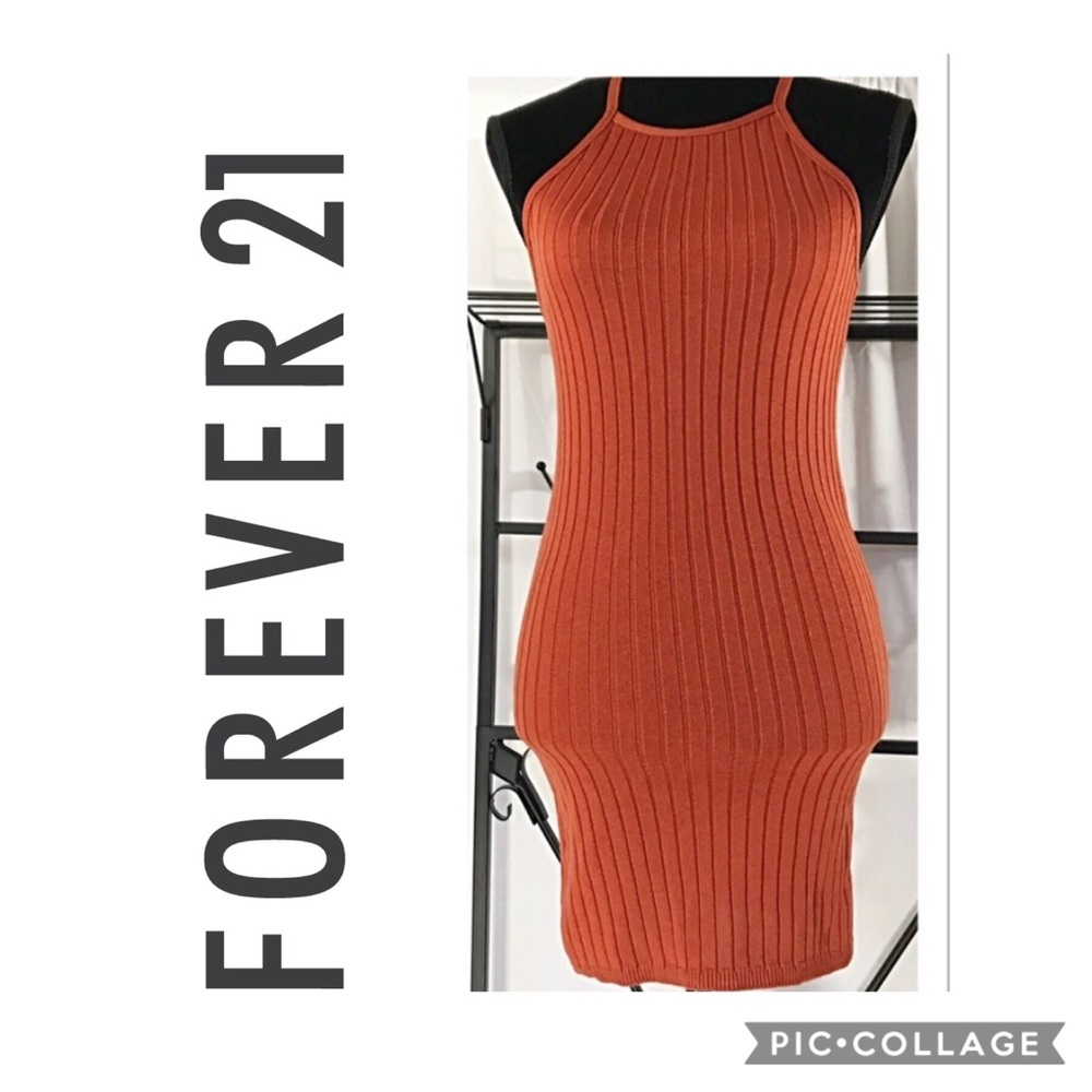 Forever 21 Halter Top Bodycon Dress